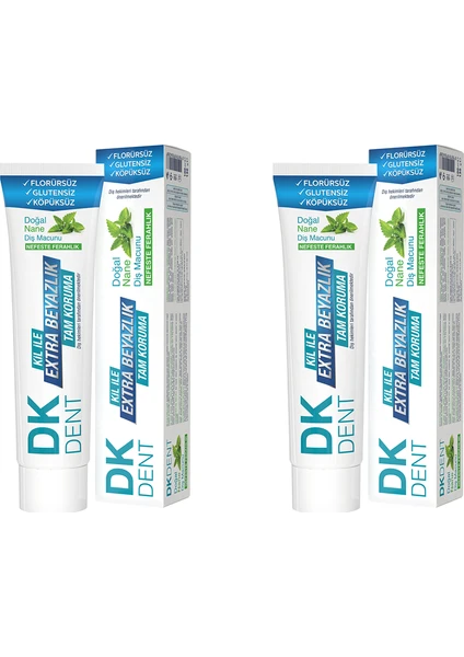 Dk Dent Nane Diş Macunu 75 ml 2'li Set