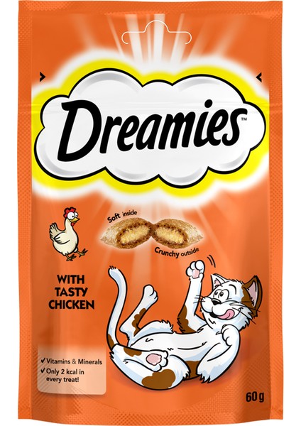 2 Paket Tavuklu Kedi Ödülü (1 Paket 60 Gr)