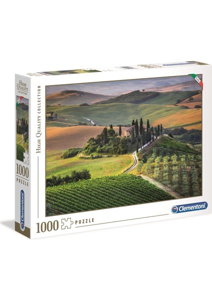 1000 Parça High Quality Yetişkin Puzzle - Tuscany