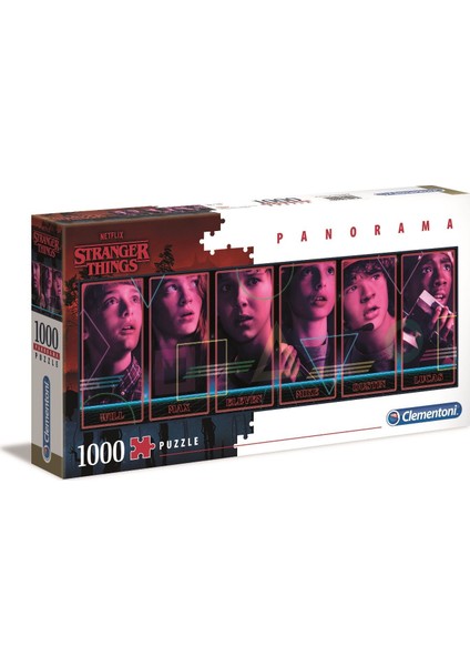 1000 Parça Stranger Things Panorama Puzzle