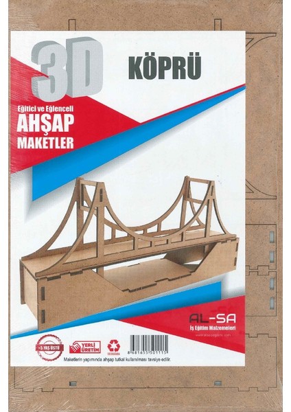 Eğitici ve Eğlenceli Ahşap Maket Köprü