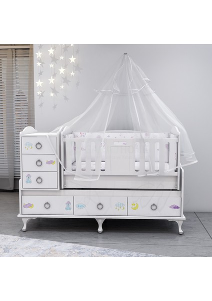 Asansörlü Bebek Odası Takımı - Yatak ve Uyku Seti Kombinli fırsatları