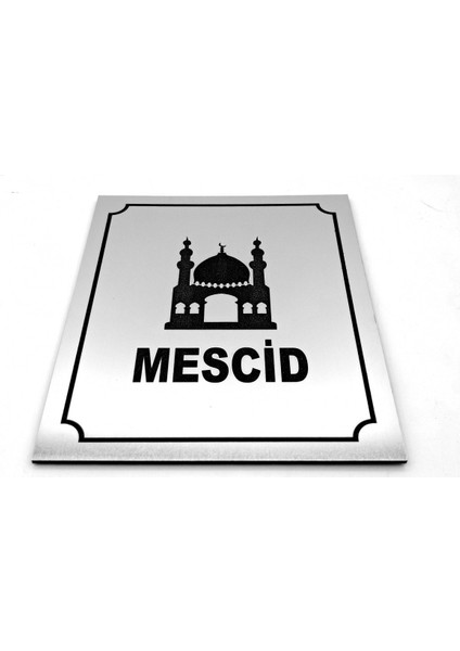 Mescit Kapı Duvar Yönlendirme Tabelası 10 cm x 12 cm
