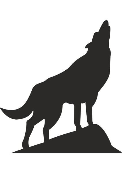 Kurt Uluyan Kurt Ülkücü Sticker 00750