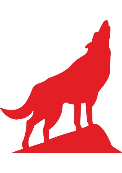Kurt Uluyan Kurt Ülkücü Sticker 00750