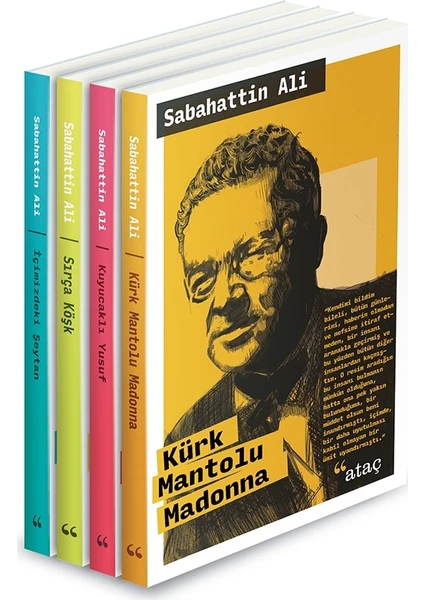 Sabahattin Ali Kiatpları Seti 4 Kitap - Sabahattin Ali