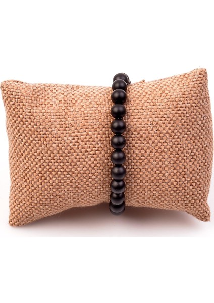 Mat Obsidyen Taşı Bileklik - 8 mm fiyatları
