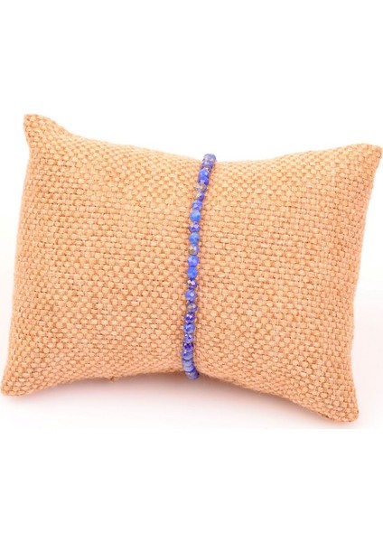 Çok Ince Lapis Lazuli Taşı Bileklik - 2,2 mm