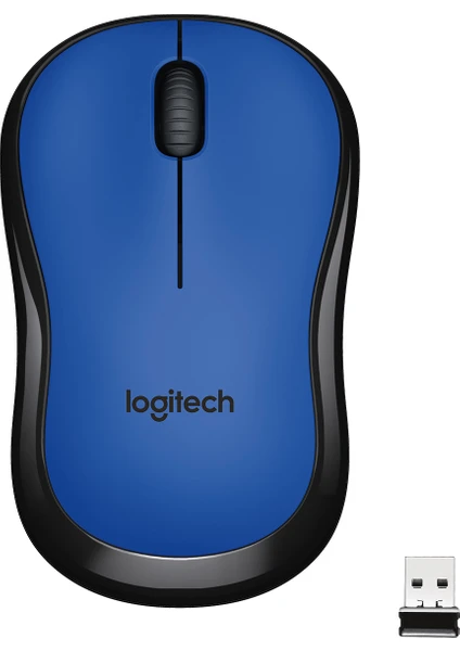 M220 Sessiz Kompakt Kablosuz Mouse - Mavi