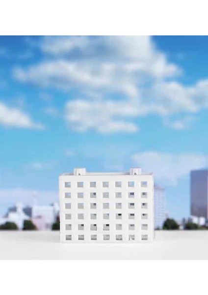 Maket 6 Katlı Klasik Apartman 1/500 Ölçek