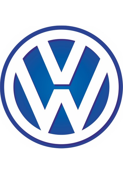 Volkswagen Logo Sticker 00567