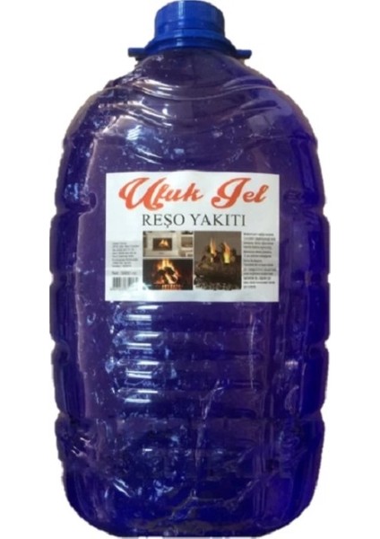 Reşo Yakıtı Şömine Mangal Soba Tutuşturucu Jel Yakıt 5 lt