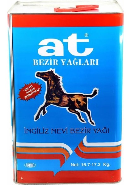 Teneke 17 kg Ingiliz Nevi Bezir Yağı