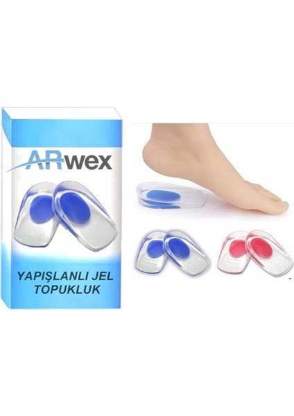 Yapışkanlı Silikon Topuk Dikeni Yastığı