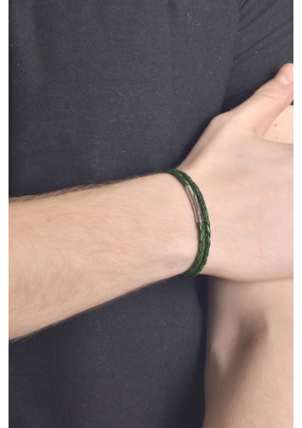 Unisex Deri Bileklik