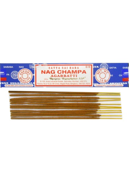 Nag Champa Tütsü Üçlü Set
