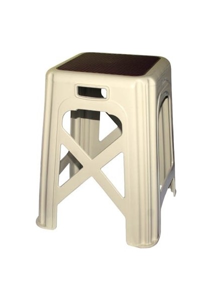 Eminhome Kuşaklı Büyük Tabure