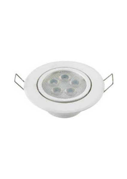 Sonia-5 LED Downlight Plastik Tavan Spot 5W Gün Işığı