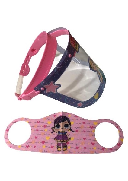 Sue And Se Çocuklar Için Koruyucu Siperlik + Prenses Maske fiyatları