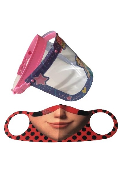 Sue And Se Çocuklar Için Koruyucu Siperlik + Lol Maske fiyatları