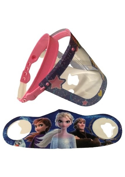 Sue And Se Çocuklar Için Koruyucu Siperlik + Elsa Maske fiyatları