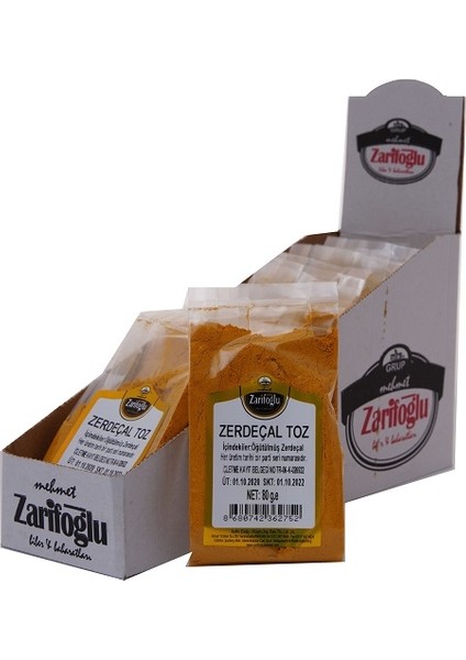 Zerdeçal Toz 80 gr x 16'lı
