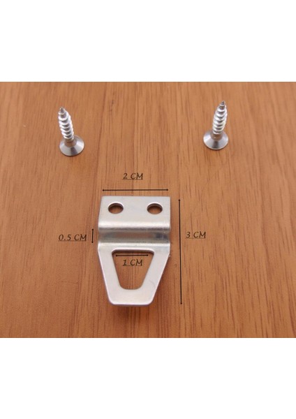 Metal Mini Deve Çerçeve Askısı 10 Adet