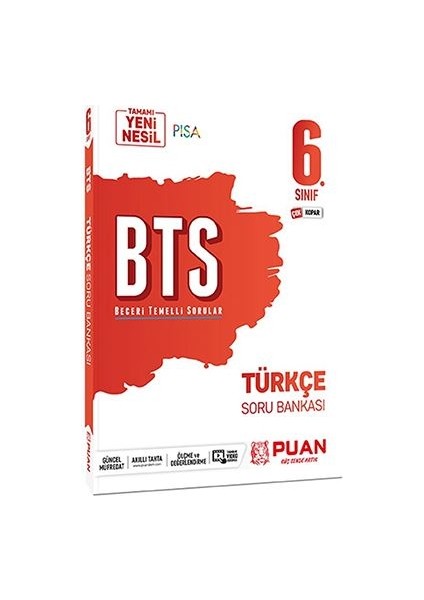 6. Sınıf Türkçe BTS Beceri Temelli Soru Bankası