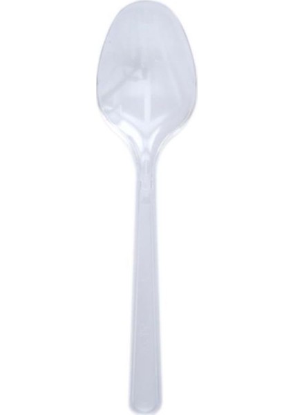 Şeffaf Plastik Kaşık 100'LÜ
