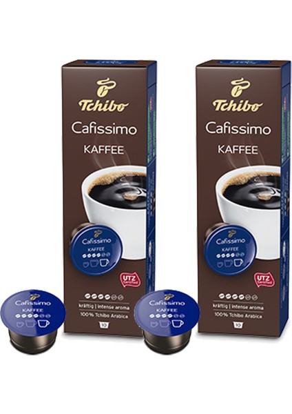 Cafissimo Coffee Intense Aromalı Kapsül Kahve 10'lu × 2