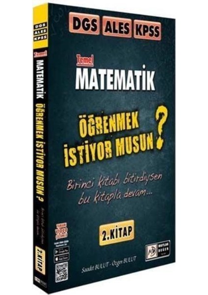 Mutlak Değer DGS ALES Kpss Temel Matematik Video Çözümlü Soru Bankası 2. Kitap Yeni