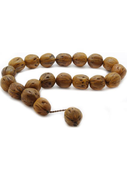 Sistemli Doğal Kesim Sarı Renk Kokulu Andız Ağacı Efe Tesbih