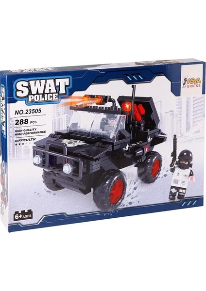 23505 LEGO Set Polis Arabası Swat Eğitici 288 Parça fiyatları