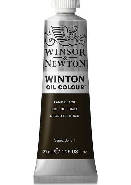 Winton Yağlı Boya 37 ml Lamp Black 337 (25)