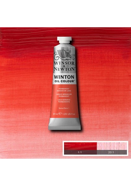 Winton Yağlı Boya 37 ml Permanent Geranium Lake 480 (22)