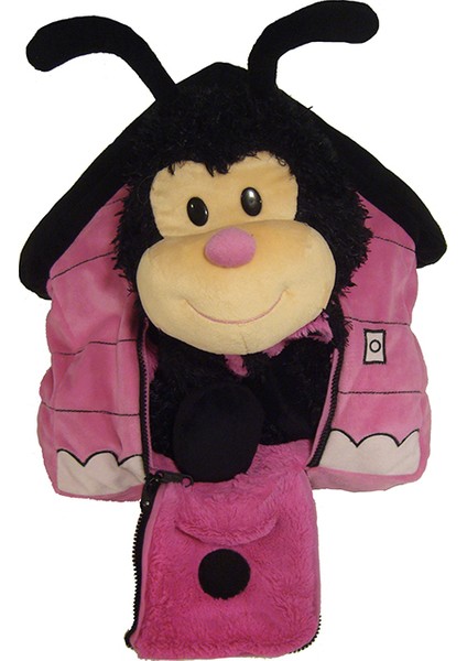 Happy Nappers - 2 In 1, Peluş Uğur Böceği ve Ev-Yastık Birarada.. fiyatları