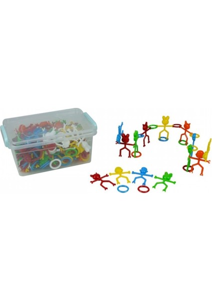 Eğitici Öğretici Zeka Geliştirici Sevimli Çubuk Puzzle 530 Gr.