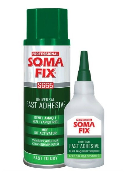 Somafıx Genel Amaçlı Hızlı Yapıştırıcı 100ML+25GR