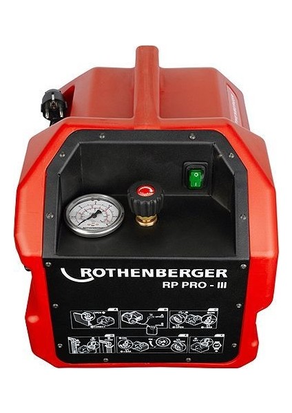 RP Pro III Elektrikli Test Pompası