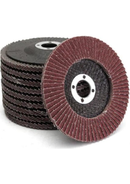 Ugr Metal Ahşap Flap Disk Zımpara 60 Kum 115X22 mm 50 Adet