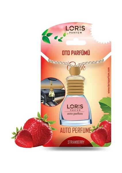 10 ml Çilek Dekoratif Araç Kokusu