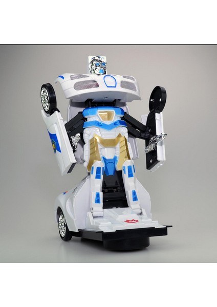Transformers Robota Dönüşen Polis Arabası