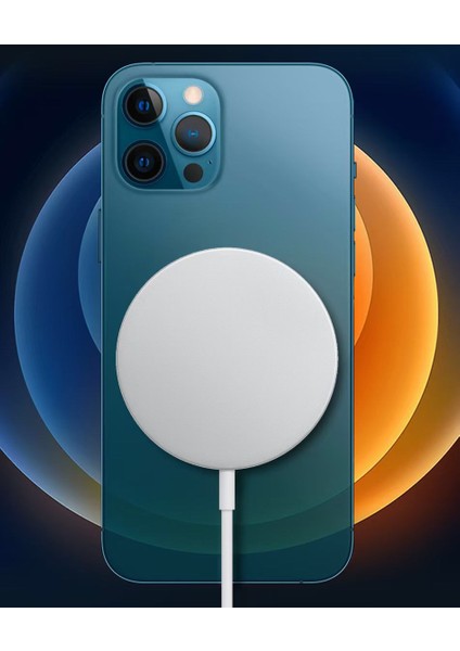 Apple iPhone Uyumlu 12 Kablosuz Masaüstü Şarj Cihazı