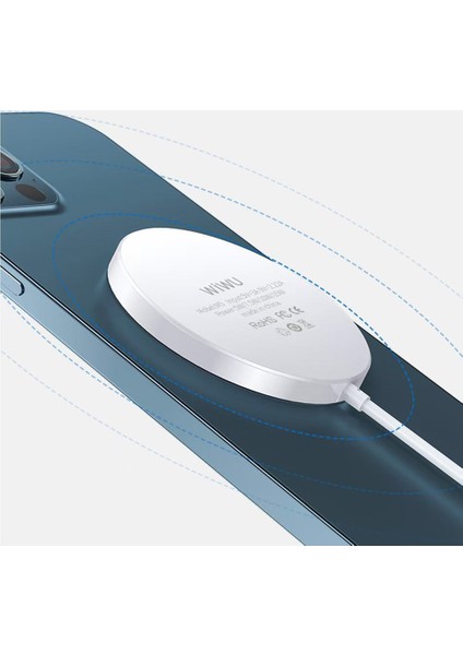 Apple iPhone Uyumlu 12 Kablosuz Masaüstü Şarj Cihazı