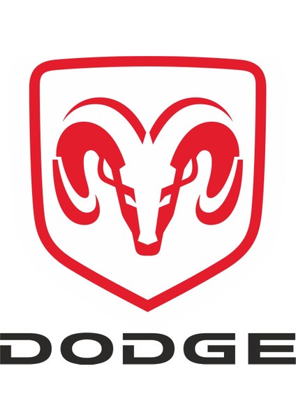 Dodge Logo Sticker 00590