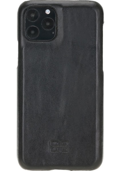 Uj-Det-Cc Deri Telefon Kılıfı iPhone 11 Pro Rst1/zebra