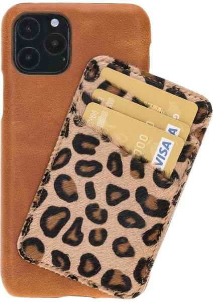 Uj-Det-Cc Deri Telefon Kılıfı iPhone 11 Pro TN11/LEO1