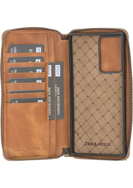 Mw Pouch Deri Telefon Kılıfı Samsung Note 20 Ultra TN11 Taba Rfıd modelleri