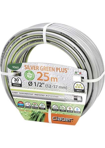 9060 Hortum Silver Green Plus 1/2", 25 m