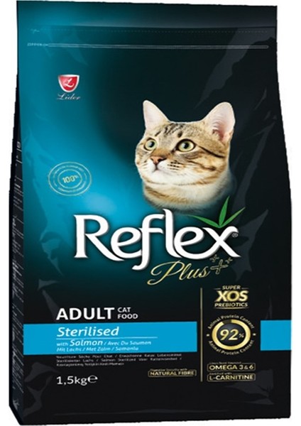 Somonlu Kısırlaştırılmış Yetişkin Kedi Maması 1.5 kg